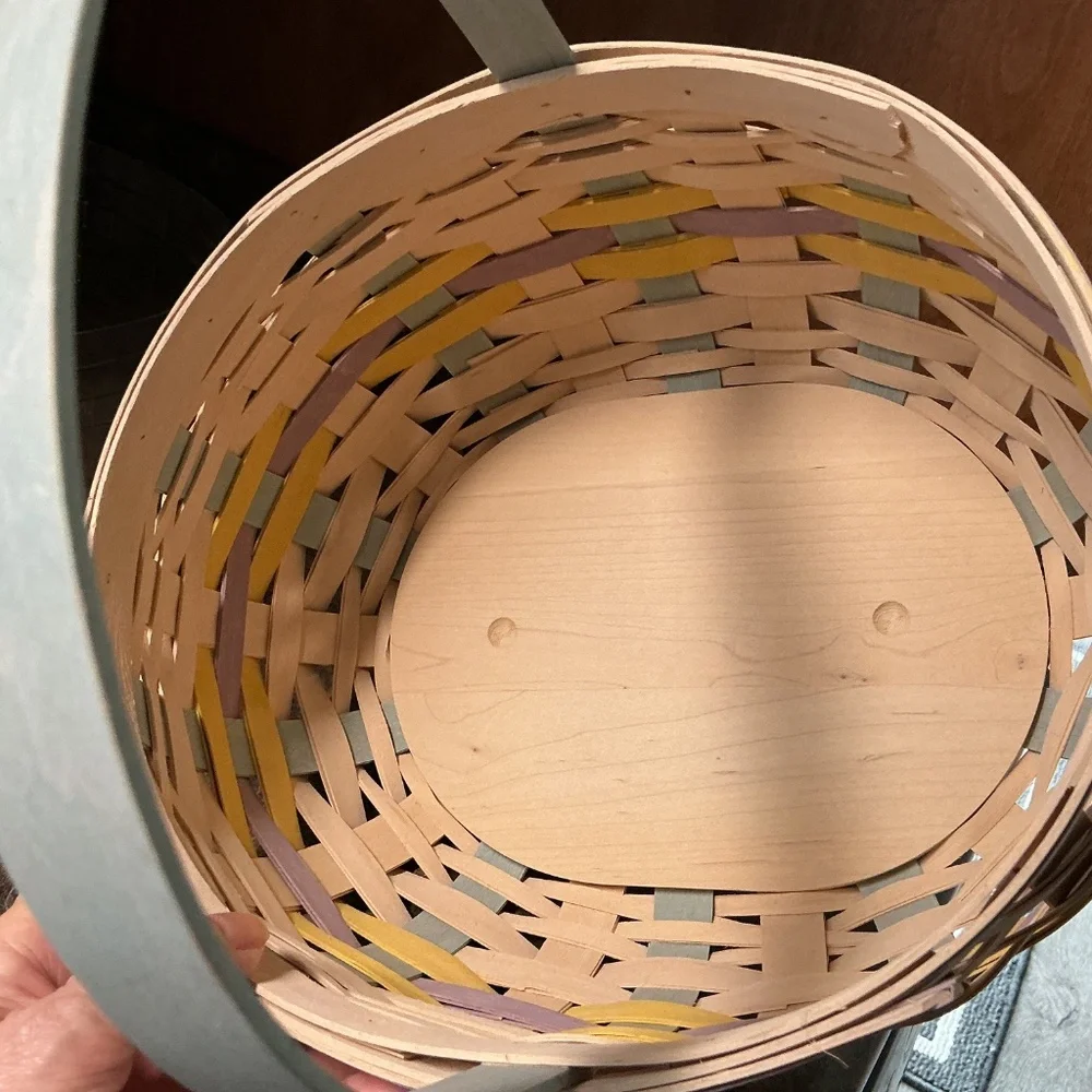 Longaberger Large Easter Basket Set - Picture 8 of 10